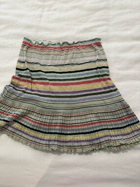 Missoni Multicolor Striped Knit Mini Skirt